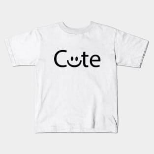 Cute being cute artistic design Kids T-Shirt